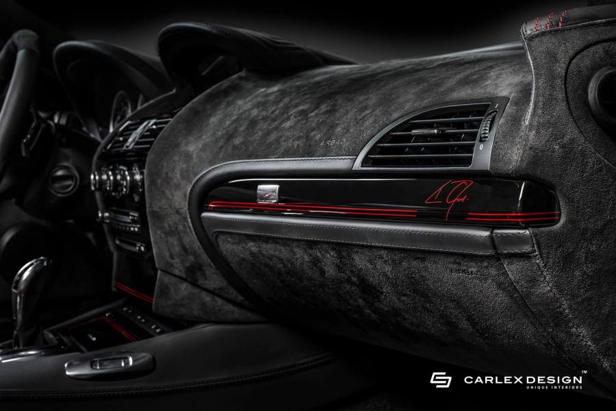 Детали интерьера BMW 650 Convertible by Carlex Design 2018 года  (фото 10 из 12)